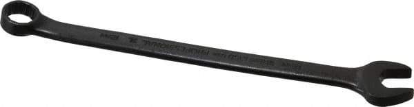 Proto - 12mm 12 Point Offset Combination Wrench - 15° Offset Angle, 7-23/32" OAL, Steel, Black Finish - USA Tool & Supply