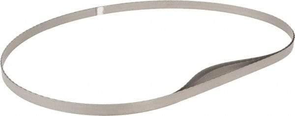 M.K. MORSE - 3' 8-7/8" Long x 0.02" Thick, 24 Teeth per Inch, Portable Band Saw Blade - Bi-Metal Blade, High Speed Steel Teeth, Toothed Edge - USA Tool & Supply