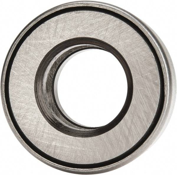 INA Bearing - 5/8" Inside x 1.344" Outside Diam, 5/8" Thick, Steel Ball Thrust Bearing - 6,700 Lbs. Static Capacity, 4,100 Max Pressure x Velocity - USA Tool & Supply