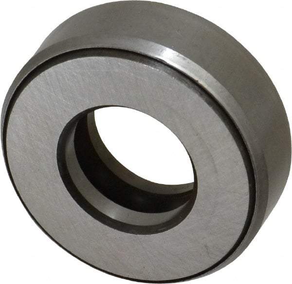 INA Bearing - 7/8" Inside x 1-27/32" Outside Diam, 5/8" Thick, Steel Ball Thrust Bearing - 12,200 Lbs. Static Capacity, 6,600 Max Pressure x Velocity - USA Tool & Supply