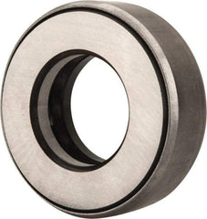 INA Bearing - 15/16" Inside x 1-27/32" Outside Diam, 5/8" Thick, Steel Ball Thrust Bearing - 12,200 Lbs. Static Capacity, 6,600 Max Pressure x Velocity - USA Tool & Supply