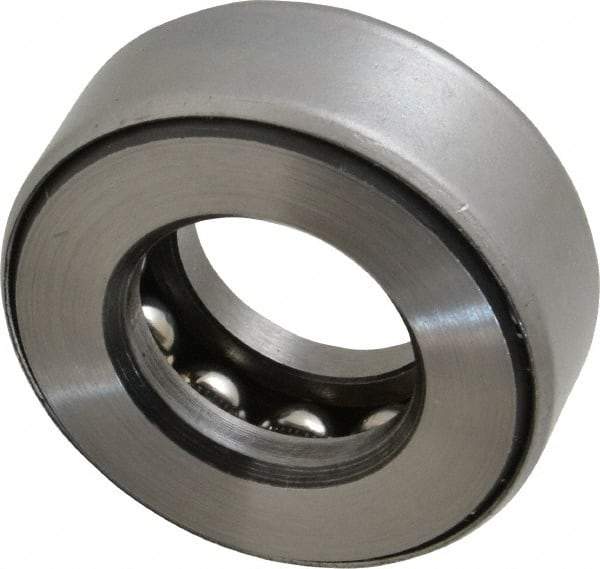 INA Bearing - 1" Inside x 1.969" Outside Diam, 3/4" Thick, Steel Ball Thrust Bearing - 15,100 Lbs. Static Capacity, 8,500 Max Pressure x Velocity - USA Tool & Supply