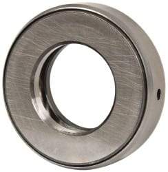 INA Bearing - 1-1/4" Inside x 2-11/32" Outside Diam, 5/8" Thick, Steel Ball Thrust Bearing - 15,700 Lbs. Static Capacity, 7,200 Max Pressure x Velocity - USA Tool & Supply