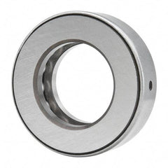 INA Bearing - 1-5/16" Inside x 2-11/32" Outside Diam, 3/4" Thick, Steel Ball Thrust Bearing - 18,800 Lbs. Static Capacity, 9,300 Max Pressure x Velocity - USA Tool & Supply