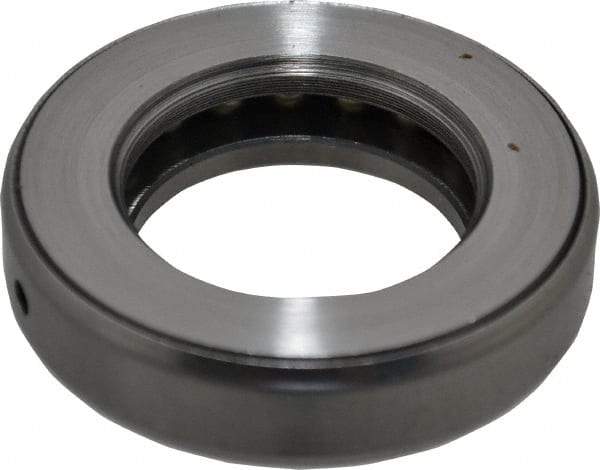 INA Bearing - 1-1/2" Inside x 2-19/32" Outside Diam, 5/8" Thick, Steel Ball Thrust Bearing - 18,300 Lbs. Static Capacity, 7,700 Max Pressure x Velocity - USA Tool & Supply