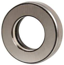 INA Bearing - 1-5/8" Inside x 2.969" Outside Diam, 13/16" Thick, Steel Ball Thrust Bearing - 25,000 Lbs. Static Capacity, 10,300 Max Pressure x Velocity - USA Tool & Supply