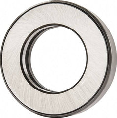 INA Bearing - 1-3/4" Inside x 3-3/32" Outside Diam, 13/16" Thick, Steel Ball Thrust Bearing - 26,500 Lbs. Static Capacity, 10,600 Max Pressure x Velocity - USA Tool & Supply