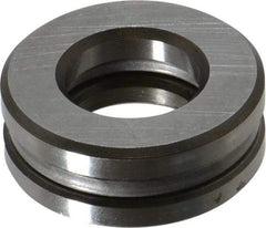 INA Bearing - 3/4" Inside x 1-15/32" Outside Diam, 9/16" Thick, Steel Ball Thrust Bearing - 4,400 Lbs. Static Capacity, 2,380 Max Pressure x Velocity - USA Tool & Supply
