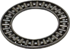 INA Bearing - 1" Inside x 1-9/16" Outside Diam, 0.078" Thick, Steel Needle Cage Thrust Bearing - USA Tool & Supply