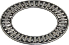 INA Bearing - 1-1/4" Inside x 1-15/16" Outside Diam, 0.078" Thick, Steel Needle Cage Thrust Bearing - USA Tool & Supply