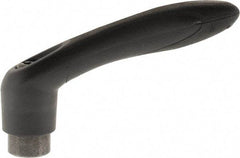 Gibraltar - 1/4-20, 0.53" Hub Diam, Thermoplastic Elastomer Adjustable Clamping Handle - USA Tool & Supply