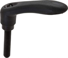 Gibraltar - 5/16-18, 0.53" Hub Diam, Thermoplastic Elastomer Adjustable Clamping Handle - 1.57" Stud Length - USA Tool & Supply