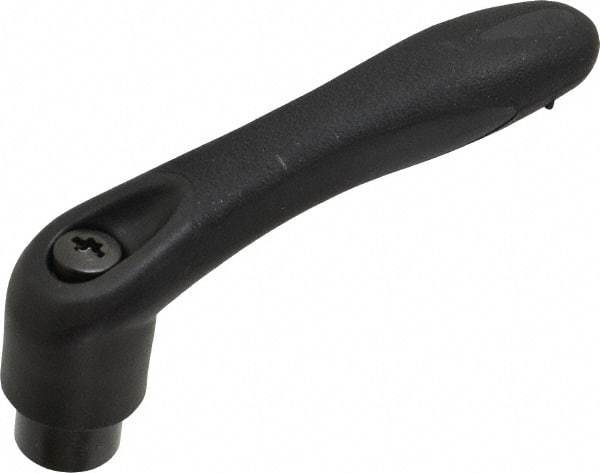 Gibraltar - 5/16-18, 0.63" Hub Diam, Thermoplastic Elastomer Adjustable Clamping Handle - USA Tool & Supply