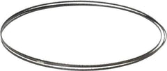 Starrett - 14 TPI, 6' 8" Long x 1/8" Wide x 0.025" Thick, Welded Band Saw Blade - Carbon Steel, Toothed Edge, Raker Tooth Set, Flexible Back, Contour Cutting - USA Tool & Supply