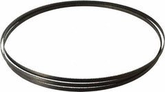 Starrett - 14 TPI, 6' 8" Long x 1/4" Wide x 0.025" Thick, Welded Band Saw Blade - Carbon Steel, Toothed Edge, Raker Tooth Set, Flexible Back, Contour Cutting - USA Tool & Supply