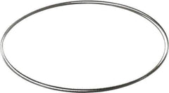Starrett - 14 TPI, 7' 9-1/2" Long x 1/8" Wide x 0.025" Thick, Welded Band Saw Blade - Carbon Steel, Toothed Edge, Raker Tooth Set, Flexible Back, Contour Cutting - USA Tool & Supply