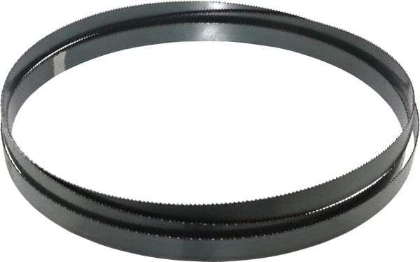 Starrett - 10 TPI, 9' Long x 3/4" Wide x 0.032" Thick, Welded Band Saw Blade - Carbon Steel, Toothed Edge, Raker Tooth Set, Flexible Back, Contour Cutting - USA Tool & Supply