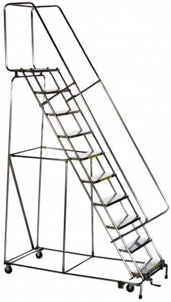 Gillis - 70" High 300 Lb Capacity 4 Step Ladder - USA Tool & Supply