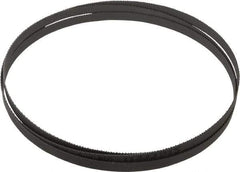 Starrett - 10 to 14 TPI, 7' 5" Long x 1/2" Wide x 0.035" Thick, Welded Band Saw Blade - Bi-Metal, Toothed Edge, Raker Tooth Set, Contour Cutting - USA Tool & Supply
