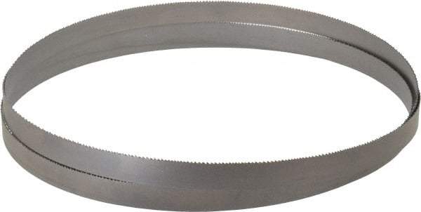 Starrett - 10 to 14 TPI, 9' Long x 3/4" Wide x 0.035" Thick, Welded Band Saw Blade - Bi-Metal, Toothed Edge, Raker Tooth Set, Contour Cutting - USA Tool & Supply