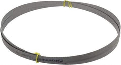 Starrett - 10 to 14 TPI, 10' 5" Long x 3/4" Wide x 0.035" Thick, Welded Band Saw Blade - Bi-Metal, Toothed Edge, Raker Tooth Set, Contour Cutting - USA Tool & Supply