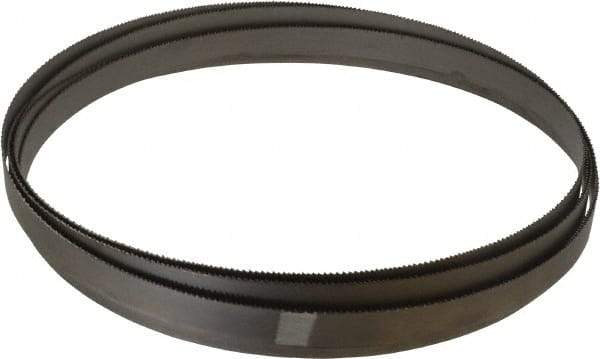 Starrett - 10 to 14 TPI, 14' 8" Long x 3/4" Wide x 0.035" Thick, Welded Band Saw Blade - Bi-Metal, Toothed Edge, Raker Tooth Set, Contour Cutting - USA Tool & Supply
