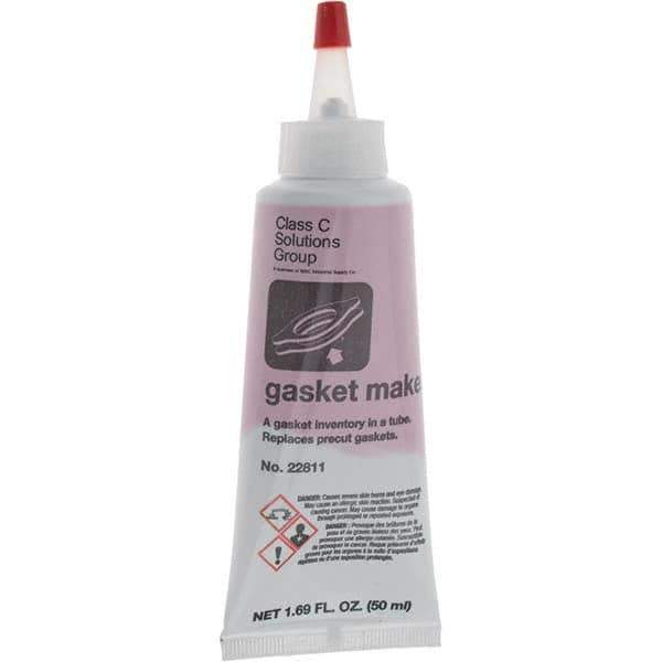 Made in USA - 50 mL Tube Purple Anerobic Gasket Sealant - 300°C Max Operating Temp - USA Tool & Supply