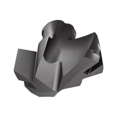 Iscar - TOHT100305 NDJ Grade IC908 Carbide Indexable Drill Insert - TiAlN Finish, Triangle, 9.23mm Inscribed Circle - USA Tool & Supply