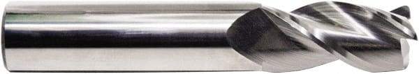 M.A. Ford - 3/8", 3 Flute, Solid Carbide, 0.06" Corner Radius End Mill - 3" OAL, 1" LOC - USA Tool & Supply