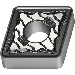 Walter - CNMG644 RP5 Grade WPP20S Carbide Turning Insert - TiCN/Al2O3/TiN Finish, 80° Diamond, 3/4" Inscr Circle, 1/4" Thick, 1/16" Corner Radius - USA Tool & Supply