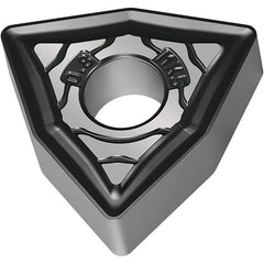 Walter - WNMG432 MK5 Grade WKK20S Carbide Turning Insert - TiCN/Al2O3/TiCN Finish, 80° Trigon, 1/2" Inscr Circle, 3/16" Thick, 1/32" Corner Radius - USA Tool & Supply
