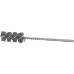 Brush Research Mfg. - 1-1/4" Bore Diam, 180 Grit, Aluminum Oxide Flexible Hone - Medium, 2-1/2" OAL - USA Tool & Supply