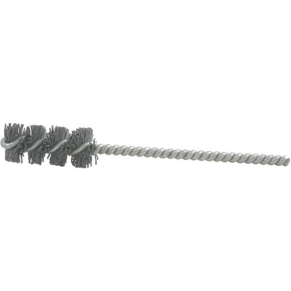 Brush Research Mfg. - 9/16" Bore Diam, 120 Grit, Aluminum Oxide Flexible Hone - Medium, 1-1/2" OAL - USA Tool & Supply
