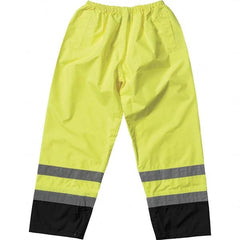 PIP - Size 5XL Hi-Viz Yellow Polyester Hi-Visibility Pants - USA Tool & Supply