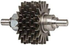 Desmond - 2" Diam Dresser Replacement Cutter Set - 1-1/4" Thick Wheel, Fits Dresser 14310, for Grinding Wheel Dressing - USA Tool & Supply