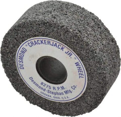 Desmond - 1" Thick Dresser Replacement Wheel - 3/4" Hole, for 0 to 3" Diam Wheels, for Grinding Wheel Dressing - USA Tool & Supply