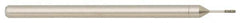 Made in USA - 3/4" Head Diam x 0.394" Head Thickness Diamond (Abrasive) Grinding Pin - 1/4" Shank Diam Fine Grade, 120 Grit - USA Tool & Supply