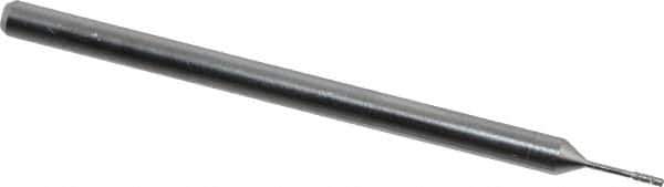 Made in USA - Diamond (Abrasive) Grinding Pin - 1/8" Shank Diam Very Fine Grade, 220 Grit - USA Tool & Supply