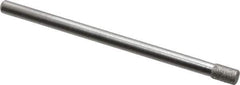 Made in USA - 0.14" Head Diam x 0.197" Head Thickness Diamond (Abrasive) Grinding Pin - 1/8" Shank Diam Fine Grade, 120 Grit - USA Tool & Supply