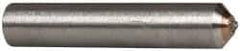 Made in USA - 1/3 Carat Single Point Diamond Dresser - 2" Long x 3/8" Shank Diam - USA Tool & Supply