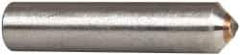 Made in USA - 1/3 Carat Single Point Diamond Dresser - 2" Long x 7/16" Shank Diam - USA Tool & Supply