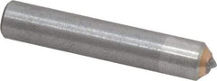 Made in USA - 1 Carat Single Point Diamond Dresser - 2" Long x 3/8" Shank Diam - USA Tool & Supply