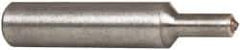 Made in USA - 2" Long x 3/8" Shank Diam Single Point Diamond Dresser - Radius Tool - USA Tool & Supply