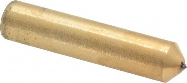 Norton - 1/3 Carat Single Point Diamond Dresser - 2" Long x 7/16" Shank Diam, Contains 3 Stones - USA Tool & Supply