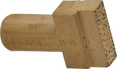 Norton - 7/16" Shank Multi-Point Diamond Dresser - 1/4" Diam x 3/4" Long x 5/16" Thick Diamond - USA Tool & Supply