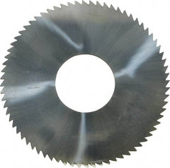 Made in USA - 2-1/2" Diam x 1/16" Blade Thickness x 7/8" Arbor Hole Diam, 72 Tooth Slitting and Slotting Saw - Arbor Connection, Solid Carbide, Concave Ground - USA Tool & Supply