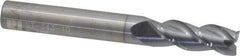 RobbJack - 5/16", 3 Flute, Single End, Solid Carbide, Corner Chamfer End Mill - 2-1/2" OAL, 40° Helix, Right Hand Flute, 13/16" LOC, Right Hand Cut - USA Tool & Supply