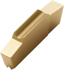 Seco - LCGN, 0.134" Cutting Width, FG, CP500 Grade, Single End Multi-Directional Turning Insert - TiAlN, TiN Coated - USA Tool & Supply