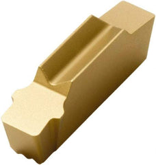 Seco - LCGN, 3/32" Cutting Width, DY, CP500 Grade, Single End Multi-Directional Turning Insert - TiAlN, TiN Coated - USA Tool & Supply
