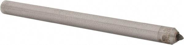 Value Collection - 2 Carat Single Point Diamond Dresser - 6" Long x 7/16" Shank Diam - USA Tool & Supply